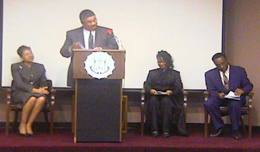 Bobby Wynn introducing